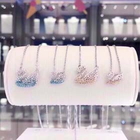 Fashion New Swarovski Blue Swan Sterling Silver Pendant（20 styles)-2047  